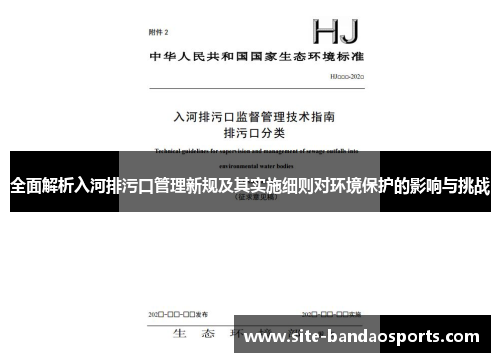 全面解析入河排污口管理新规及其实施细则对环境保护的影响与挑战